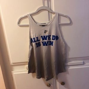 New “All We Do is Win” Workout Tank